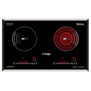 Bếp từ hồng ngoại âm 2 vùng nấu Capri CR-668HI