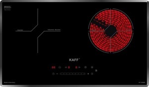 Bếp từ hồng ngoại âm 2 vùng nấu Kaff Hybrid KF-IH68N