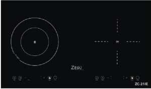 Bếp từ hồng ngoại âm 2 vùng nấu Zegu ZC-21IE
