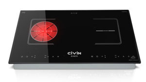 Bếp từ hồng ngoại âm 2 vùng nấu Civina EI-6215