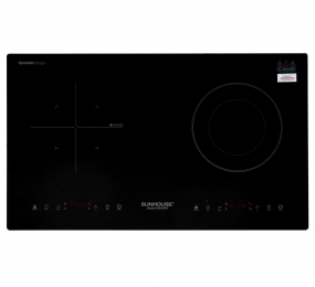 Bếp từ hồng ngoại âm 2 vùng nấu Sunhouse SHB9105MT