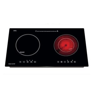 Bếp từ hồng ngoại âm 2 vùng nấu Giovani G-211ET