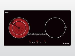 Bếp từ hồng ngoại âm 2 vùng nấu Malloca MH-02IR