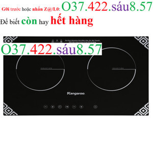 Bếp từ hồng ngoại âm 2 vùng nấu Kangaroo KG498N