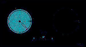 Bếp từ hồng ngoại âm 2 vùng nấu Canzy CZ-MIX823