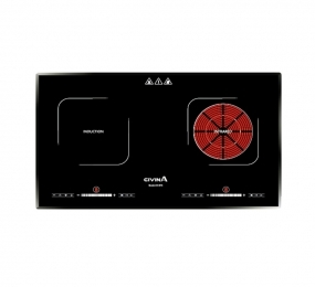 Bếp từ hồng ngoại âm 2 vùng nấu Civina CV-676