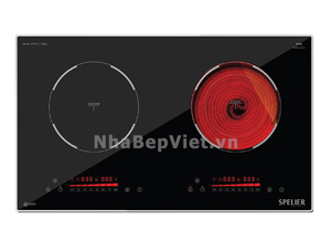 Bếp từ hồng ngoại âm 2 vùng nấu Spelier SPM-929H