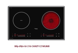 Bếp từ hồng ngoại âm 2 vùng nấu Canzy CZ-ML86B