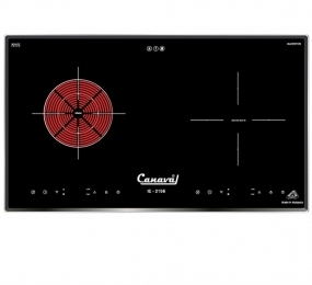 Bếp từ hồng ngoại âm 2 vùng nấu Canaval IE-2156