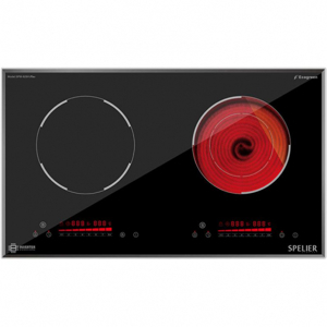 Bếp từ hồng ngoại âm 2 vùng nấu Spelier SPM-928H Plus