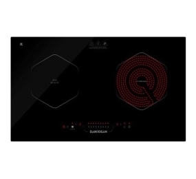 Bếp từ hồng ngoại âm 2 vùng nấu Daikiosan DKC-200002