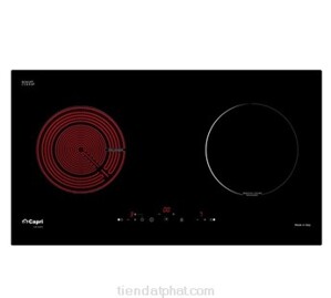 Bếp từ hồng ngoại âm 2 vùng nấu Capri CR-811HI
