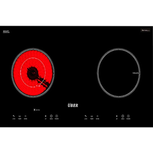 Bếp từ hồng ngoại âm 2 vùng nấu Uber 2V-33S