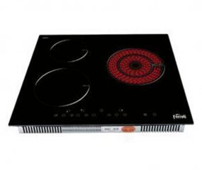 Bếp từ hồng ngoại âm 3 vùng nấu Ferroli IC6600BN
