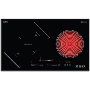 Bếp từ hồng ngoại âm 3 vùng nấu Spelier SPE IC 938 EG