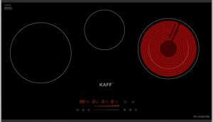 Bếp từ hồng ngoại âm 3 vùng nấu Kaff KF-IC5801SB