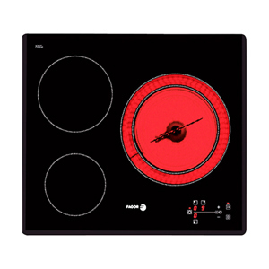 Bếp từ hồng ngoại âm 3 vùng nấu Vitroceramic Fagor 2V-33TS (2V-33-TS)