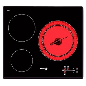 Bếp từ hồng ngoại âm 3 vùng nấu Vitroceramic Fagor 2V-33TS (2V-33-TS)
