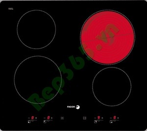 Bếp từ hồng ngoại âm 4 vùng nấu Fagor 2VFT400AS (2VFT-400AS)