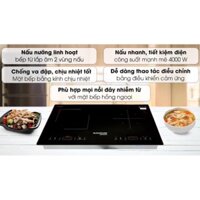 Bếp từ hồng ngoại Sunhouse Mama SHB 9100 (lắp âm hay dương)
