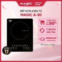 Bếp từ Magic A-50, 8 chức năng nấu tự động, mặt kính Crystal.