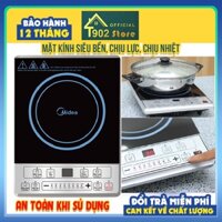 Bếp Từ Midea MI-B2015DE (2016DA) Sôi Nhanh Bền Bỉ, Bảo Hành Chính Hãng