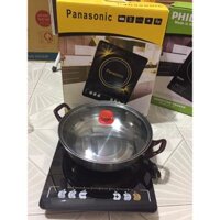 Bếp từ Panasonic cảm ứng - Bếp từ đơn cảm ứng panasonic ( tặng nồi )-cao cấp -( BẢO HÀNH 12 THÁNG )