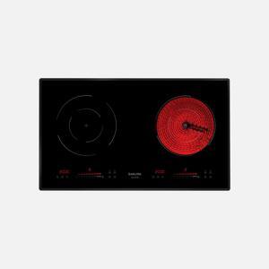 Bếp từ Sakura 2 vùng nấu âm SE-3260B công nghệ heattech