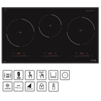 Bếp từ Spelier 3 vùng nấu SPM 938I Plus lắp âm