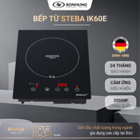 Bếp Từ Steba IK60E - Mặt Kính Schott Ceran, Công Suất 2000W, Nhỏ Gọn Linh Hoạt