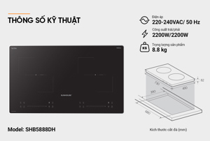 Bếp từ Sunhouse SHB5888DH