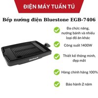 Bếp vỉ khay nướng điện không khói BBQ , Bếp nướng điện Bluestone EGB-7406 cảm ứng thông minh tự động ngắt