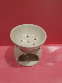 Bếp xông đốt bồ kết chanh sả tươi khử khuẩn không khí Mầu đất ngẫu nhiên - BTM01 Màu kem