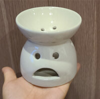 Bếp xông đốt bồ kết nhiều mẫu tặng 500gr hương nhu và 10 nến - BTM9cm Kem  Nến &amp; Hương Nhu