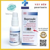Beprosalic Lotion 30ml - Giảm chàm, Vẩy nến & Nấm da đầu.