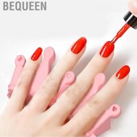 Bequeen 2PCS Nóng Nóng Tear Bàn chải Nail Bàn chải đa chức năng cho Salon