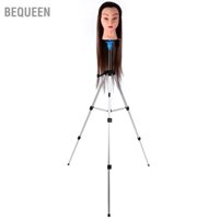 Bequeen Giá đỡ ba chân có thể điều chỉnh Tóc thẩm mỹ Hình nộm Huấn luyện Đầu & Túi