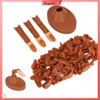Bequeen Luyện tập nghệ thuật làm móng tay Thực hành khớp ngón tay có thể uốn cong Mẹo sai hình nộm có đế
