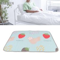 Bequeen Tấm Lót Giường Không Tự Chủ 5 Lớp Cotton Chống Thấm Nước Họa Tiết Đáng Yêu Cho Trẻ Em Nữ Thú Cưng 27.6 X 39.4in