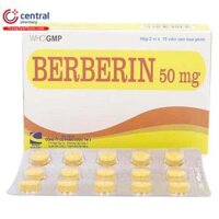 Berberin 50mg TW3 (2 vỉ x 15 viên)