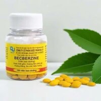 Berberin Viên Uống Bao Đường – Giúp Giảm Tiêu Chảy , Phòng Ngừa Đi Ngoài , Đau Bụng , Đầy Hơi Lọ 100 Viên