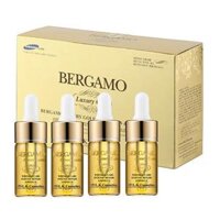 BERGAMO LUXURY GOLD COLLAGEN & CAVIAR WRINKLE CARE INTENSE REPAIR AMPOULE SET