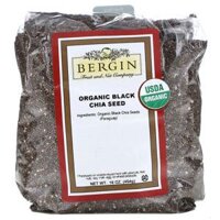 Bergin Fruit and Nut Company Organic Black Chia Seed 16 oz (454 g)
