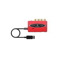 Beringer UCA222 U-CONTROL Giao diện âm thanh USB 2 đầu vào 2 đầu ra kỹ thuật số (Đỏ)