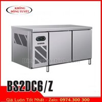 Berjaya BS2DC6/Z | Bàn lạnh inox 2 cửa mở (Dài 1m8)