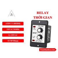 [BERM] Timer Relay Thời Gian BERM ATDV-Y ( TẶNG ĐẾ )