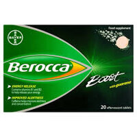 BEROCCA BOOST (15 VIÊN/TUÝP)