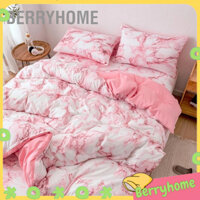 BerryHome Bộ 3 Vỏ chăn bằng vải cẩm thạch Polyester đồ giường EU Kích thước gấp đôi