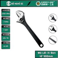 Berrylion Mỏ Lết Xi Đen 12''300mm 080302300 Thép hợp kim chất lượng cao, Dùng sửa nhà, bảo trì cơ khi sửa chữa thiết bi