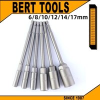 BERT🇻🇳｜Đầu Chụp Bulong Sâu Lòng dài Đầu chụp chân lục giác 150mm 6/8/10/12/14/17mm